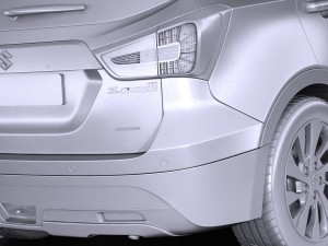 Suzuki SX4 S-Cross 2017 Modèle 3D