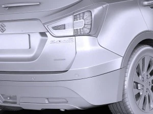Suzuki SX4 S-Cross 2017 3D Model