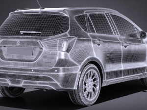 Suzuki SX4 S-Cross 2017 Modèle 3D