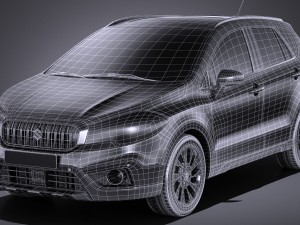 Suzuki SX4 S-Cross 2017 Modèle 3D