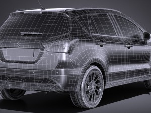 Suzuki SX4 S-Cross 2017 Modèle 3D