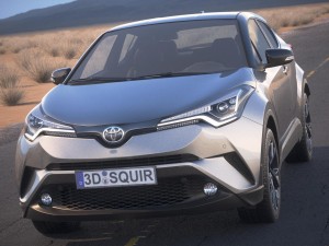 Toyota C-HR 2017 Model 3D