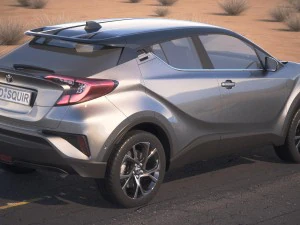 Toyota C-HR 2017 3D Model