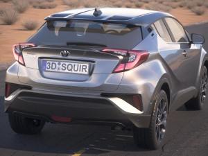Toyota C-HR 2017 Model 3D