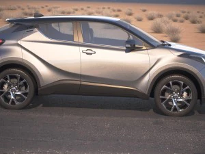 Toyota C-HR 2017 3D Model