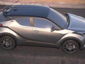 Toyota C-HR 2017 3D Model