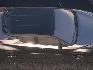 Toyota C-HR 2017 3D Model