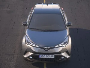 Toyota C-HR 2017 3D Model