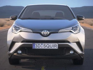 Toyota C-HR 2017 3D Model