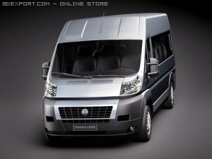 Fiat Ducato III passenger 3D Model