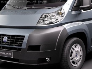 Fiat Ducato III passenger 3D Model