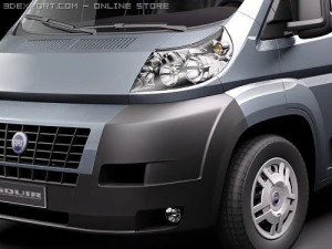 Fiat Ducato III passenger 3D Model