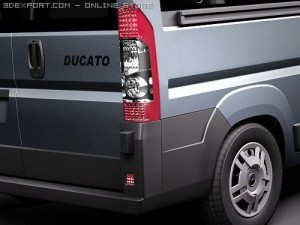 Fiat Ducato III passenger 3D Model