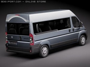 Fiat Ducato III passenger 3D Model