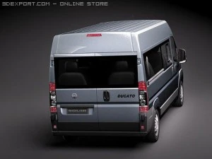 Fiat Ducato III passenger 3D Model
