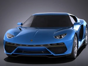 Asterion LPI 910-4 Concept 2017 vray 3D Model