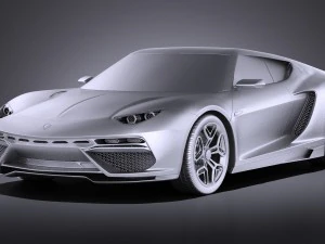 Asterion LPI 910-4 Concept 2017 vray 3D Model
