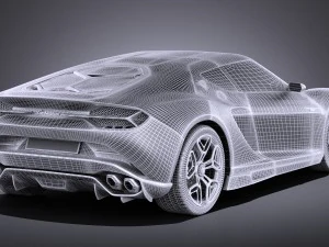 Asterion LPI 910-4 Concept 2017 vray 3D Model