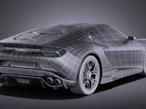 Asterion LPI 910-4 Concept 2017 vray 3D Model