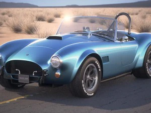 Shelby Cobra 289 1965 3D Model