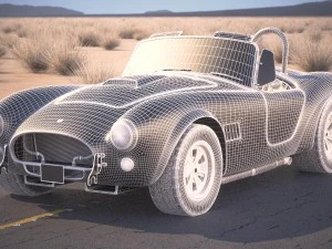 Shelby Cobra 289 1965 3D Model