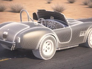 Shelby Cobra 289 1965 3D Model