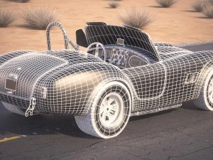 Shelby Cobra 289 1965 3D Model