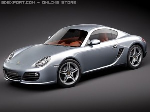 Porsche Cayman S 2010 Modelo 3D