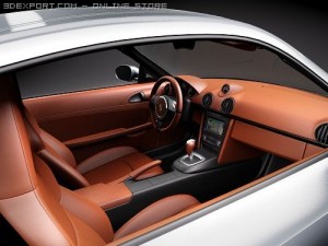 Porsche Cayman S 2010 3D 模型
