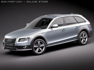 Audi A4 Allroad Quattro 2010 Modelo 3D
