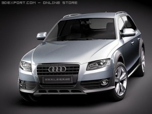 Audi A4 Allroad Quattro 2010 Modèle 3D