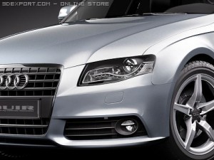 Audi A4 Avant 2010 3Dモデル