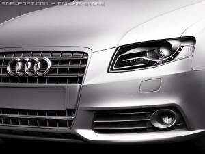 Audi A4 Avant 2010 3Dモデル
