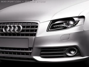 Audi A4 Avant 2010 3D Model