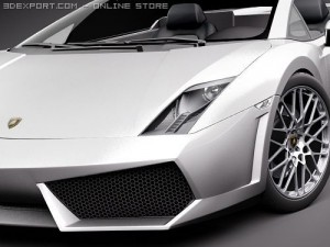 Gallardo LP560-4 Spyder 3D Модель