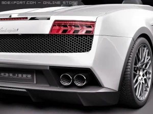 Gallardo LP560-4 Spyder 3D Model