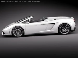 Gallardo LP560-4 Spyder 3D Model