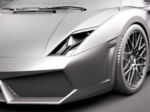 Gallardo LP560-4 Spyder 3D Модель