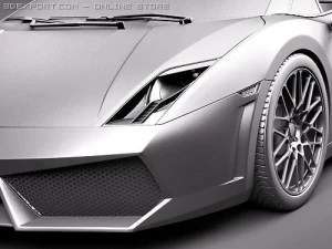 Gallardo LP560-4 Spyder 3D Model