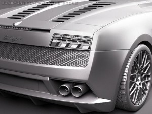 Gallardo LP560-4 Spyder 3D Модель