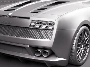 Gallardo LP560-4 Spyder 3D Model