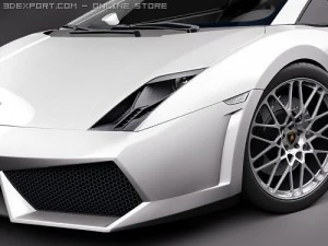 Gallardo LP560-4 2010 3D Model