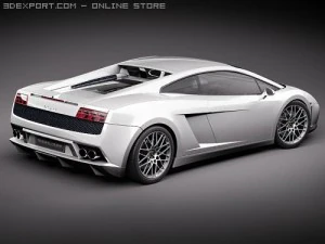 Gallardo LP560-4 2010 3D Model
