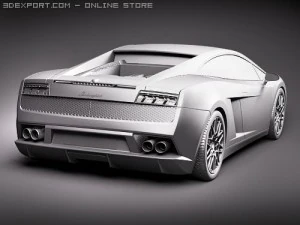 Gallardo LP560-4 2010 3D Model