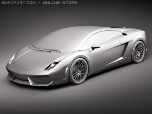 Gallardo LP560-4 2010 3D Model