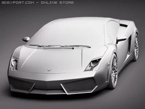 Gallardo LP560-4 2010 3D Model