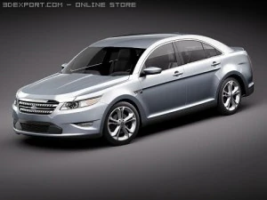 SHO Taurus 2010 Model 3D