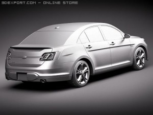 Taurus 2010 SHO Model 3D