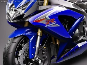 Suzuki GSX-R 600 2008 Motorcycle 3D Model