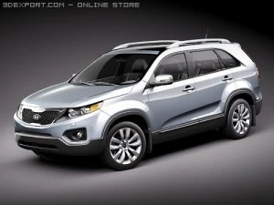 Kia Sorento SUV 2010 3D Modell